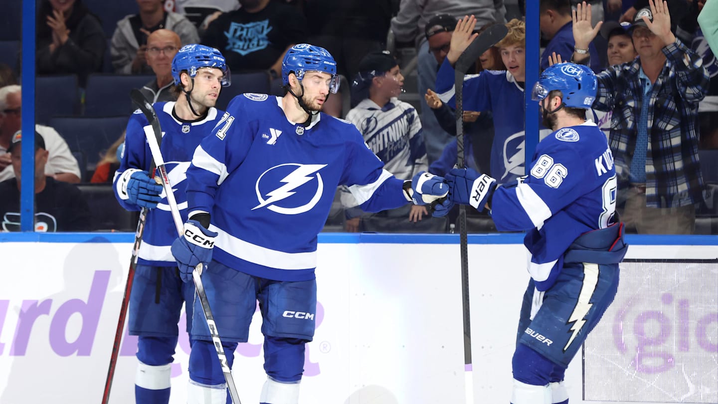 Jon Cooper Reveals What Makes New Tampa Bay Lightning Line Special