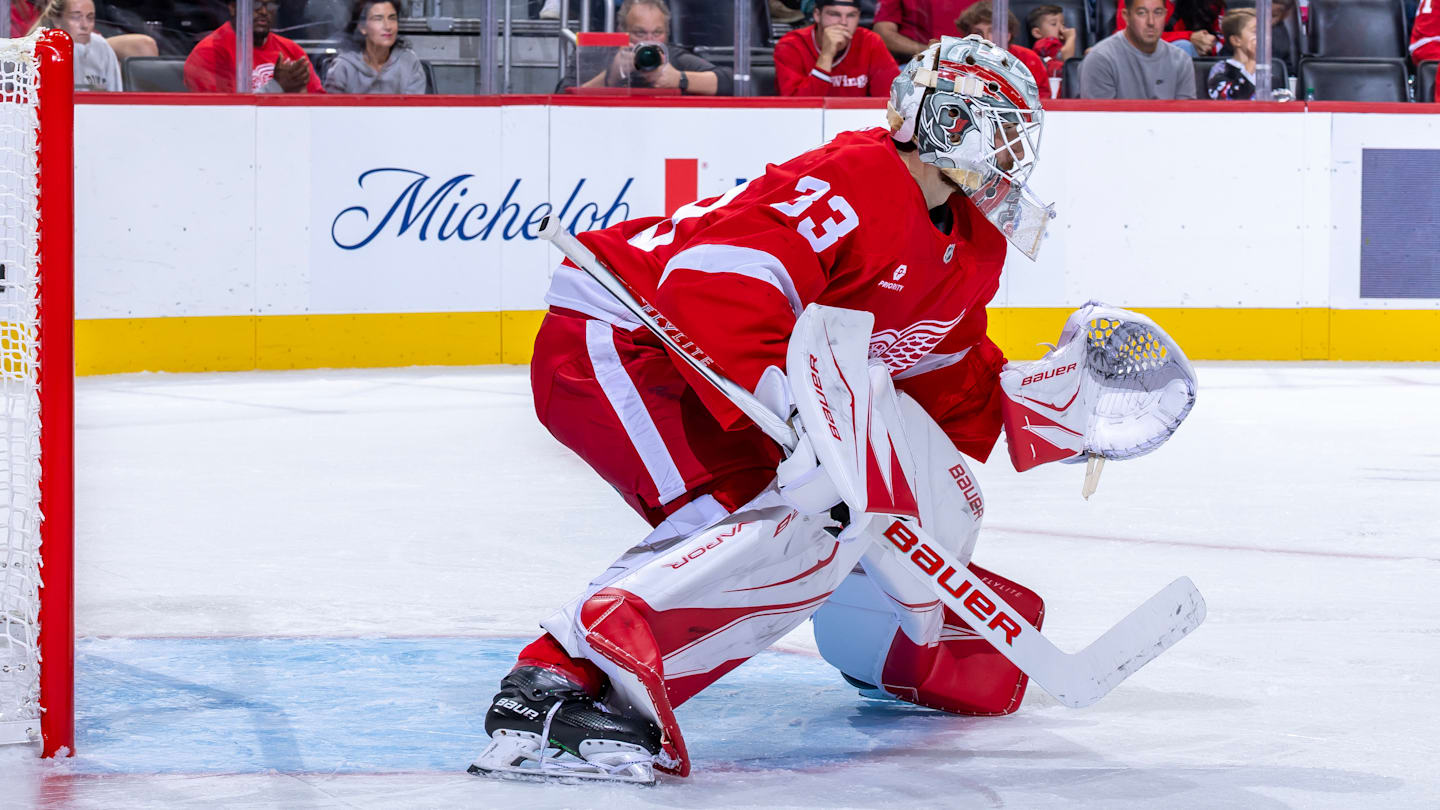 Chicago Blackhawks v Detroit Red Wings