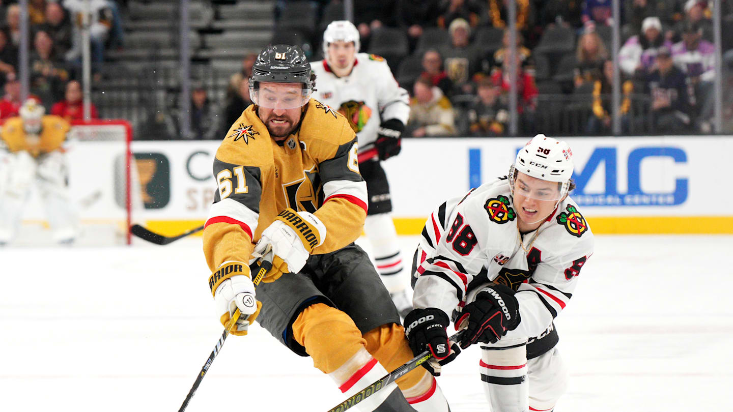 Chicago Blackhawks v Vegas Golden Knights