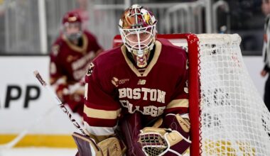 Boston College Women's Hockey Goalie Named National Goalie of the Month