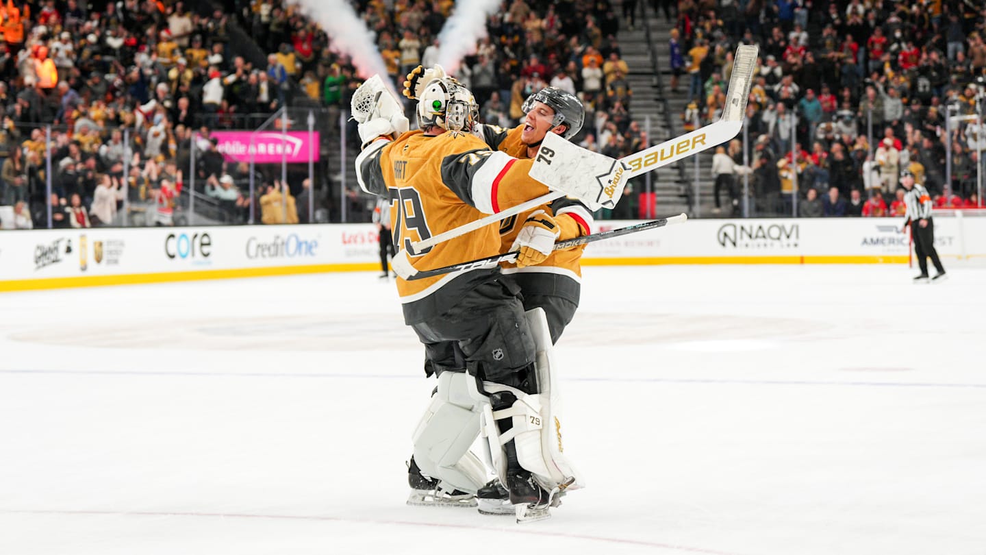 Chicago Blackhawks v Vegas Golden Knights