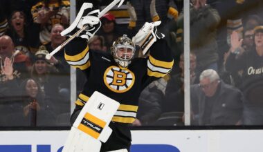 Boston Bruins' Jeremy Swayman Gets Endorsement for Team USA Goalie