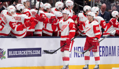 Detroit Red Wings v Columbus Blue Jackets