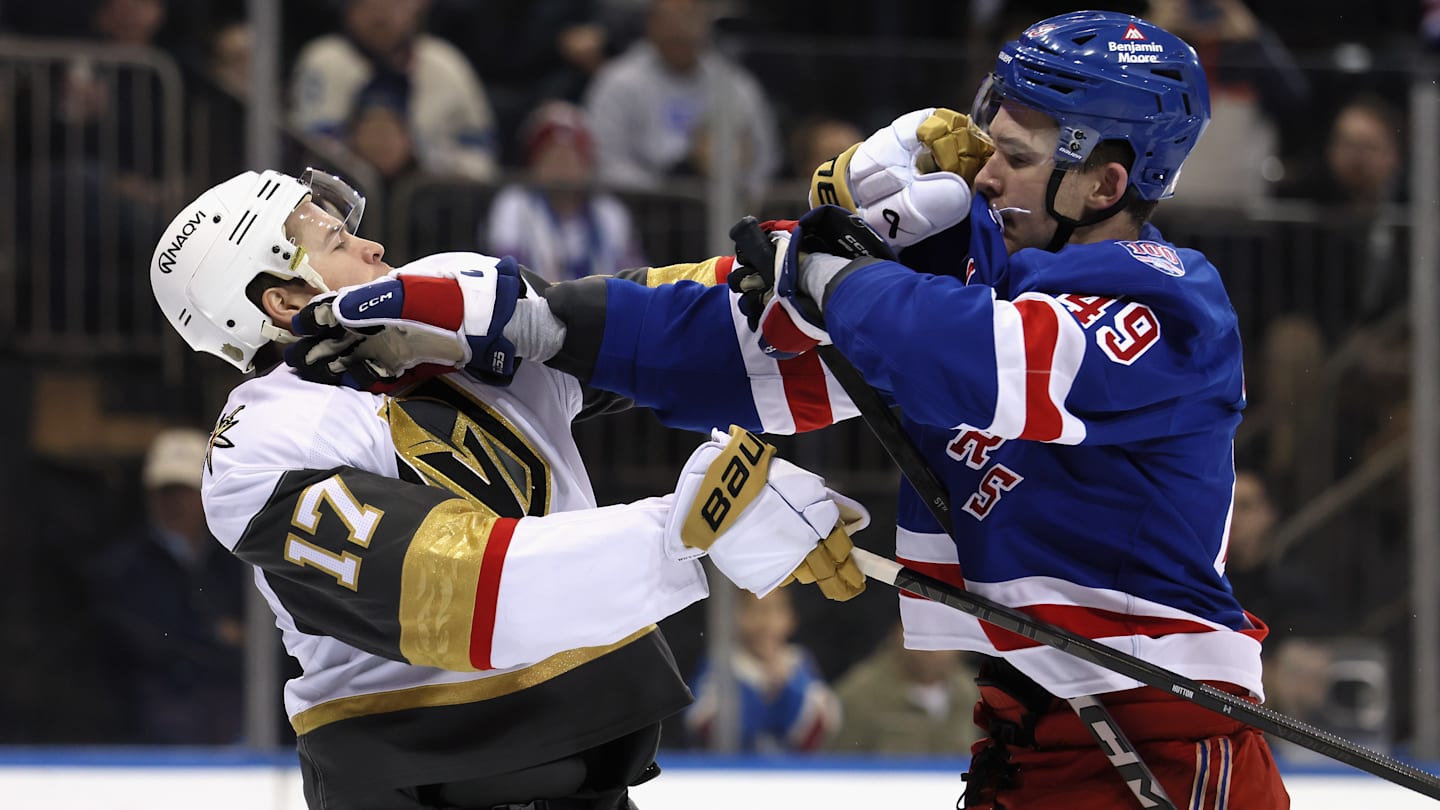 Vegas Golden Knights v New York Rangers