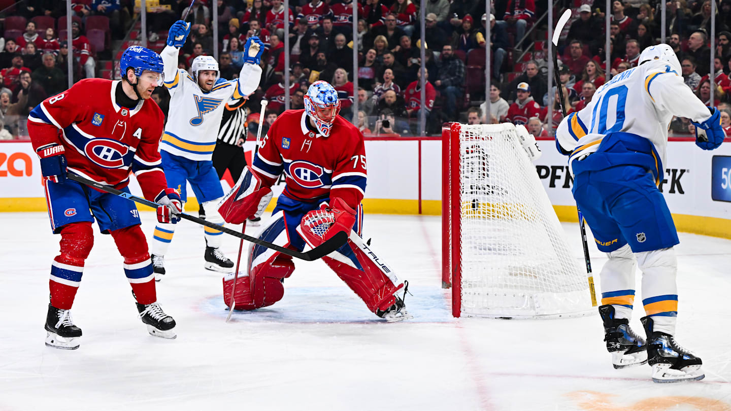 St. Louis Blues v Montreal Canadiens