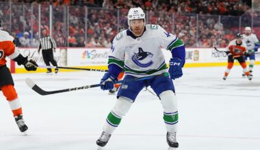 Vancouver Canucks v Philadelphia Flyers