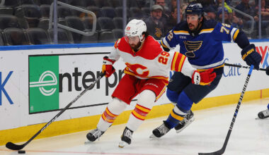 Calgary Flames v St Louis Blues