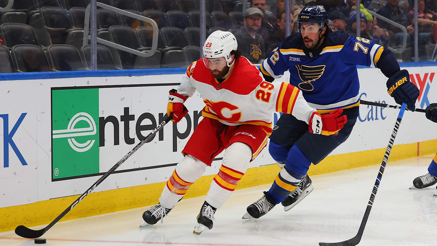 Calgary Flames v St Louis Blues