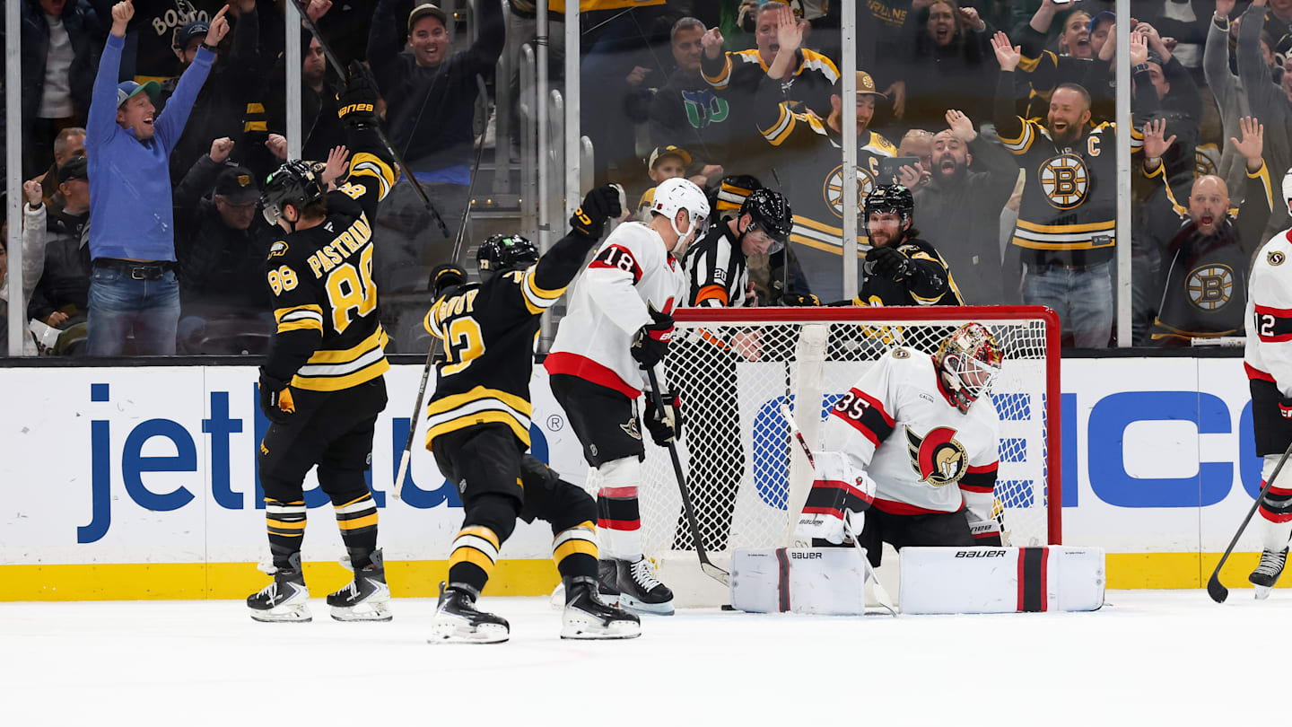 Ottawa Senators v Boston Bruins