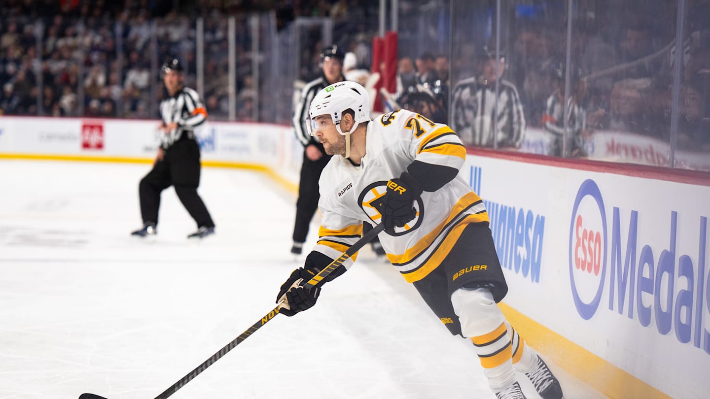 Boston Bruins v Winnipeg Jets