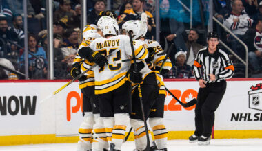 Boston Bruins v Winnipeg Jets