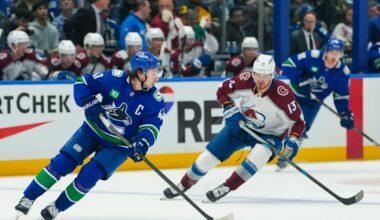 Colorado Avalanche v Vancouver Canucks