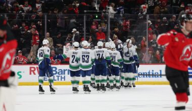 Vancouver Canucks v New Jersey Devils