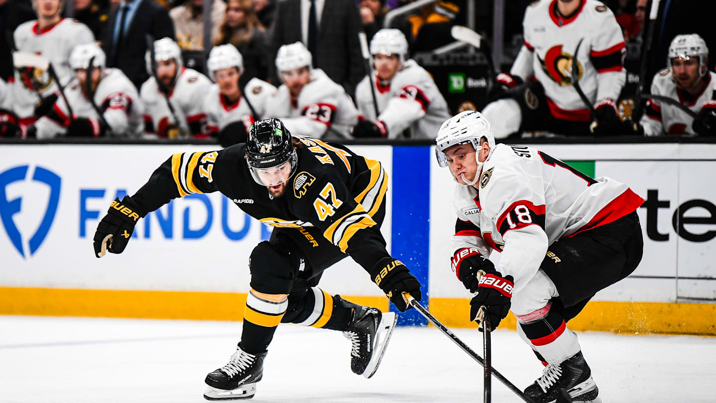 Ottawa Senators v Boston Bruins