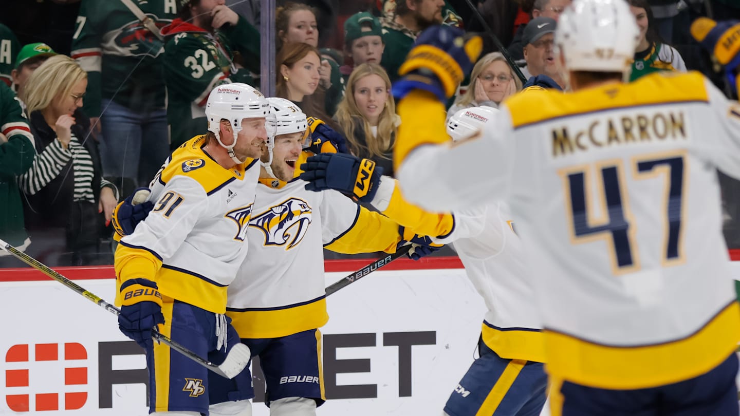 NHL: DEC 23 Predators at Wild