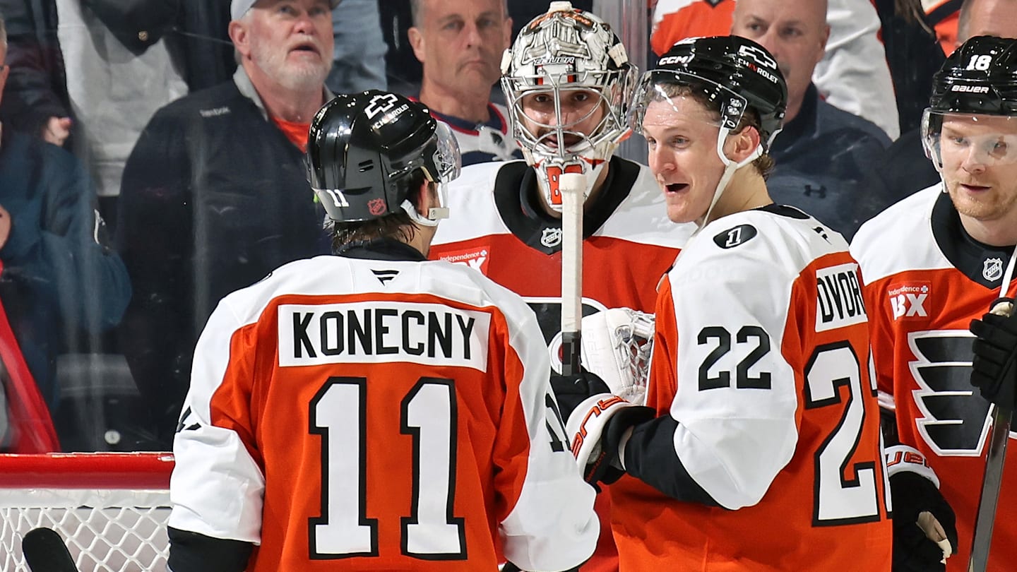 San Jose Sharks v Philadelphia Flyers