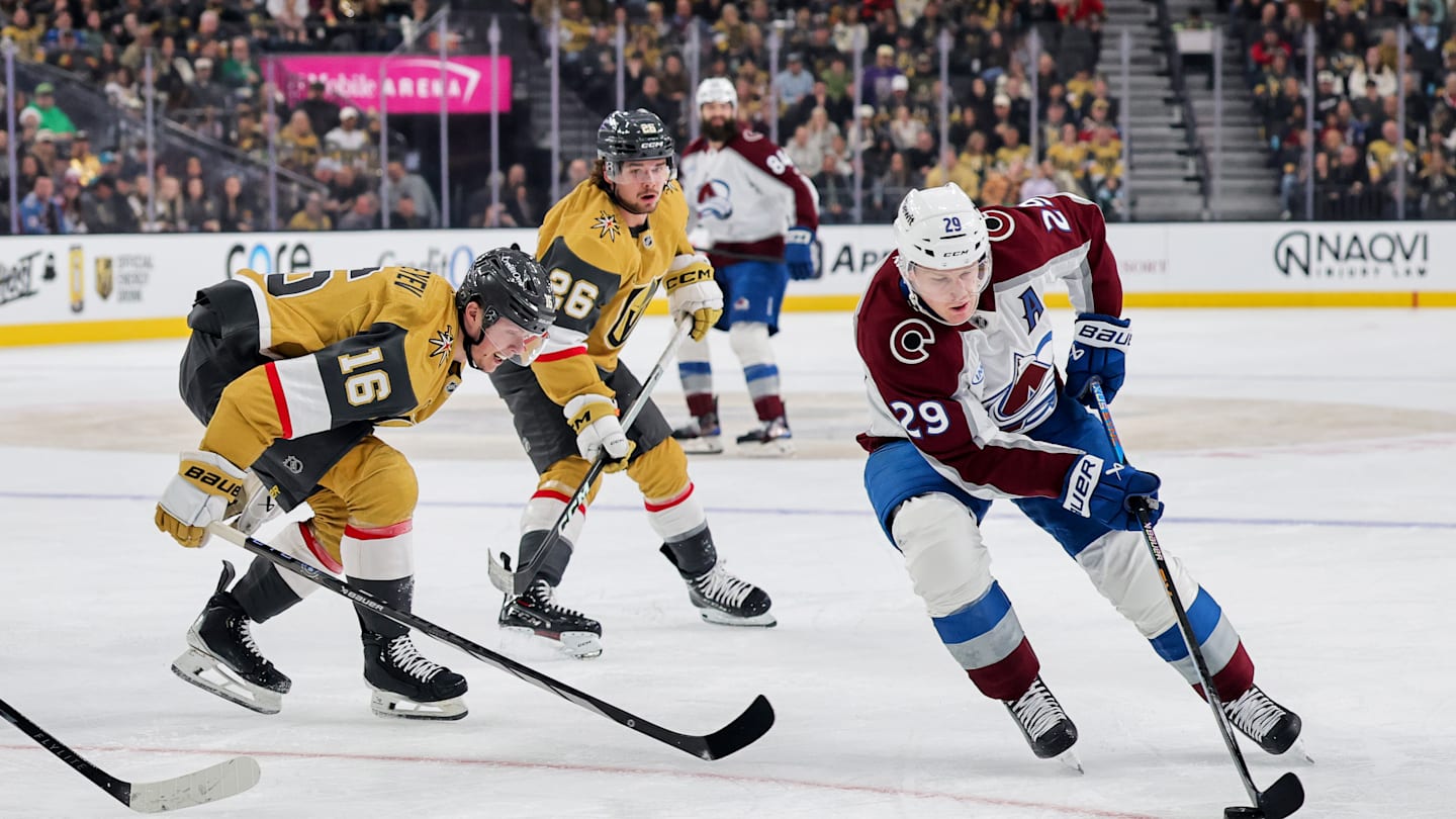 Colorado Avalanche v Vegas Golden Knights