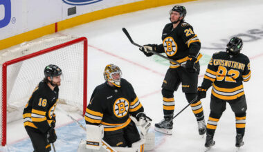 Seesaw battle swings in wrong direction with Bruins' shootout loss to Canucks