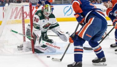 Red-hot Wallstedt, Wild blank Oilers 1-0