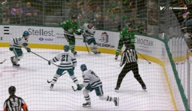 Rantanen has goal and 2 assists as Stars beat Sharks 4-1 to extend point streak to nine games