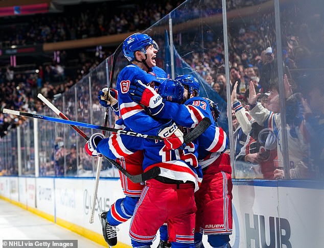 Ultimately, the Rangers came back from two goals down to beat their rivals in overtime