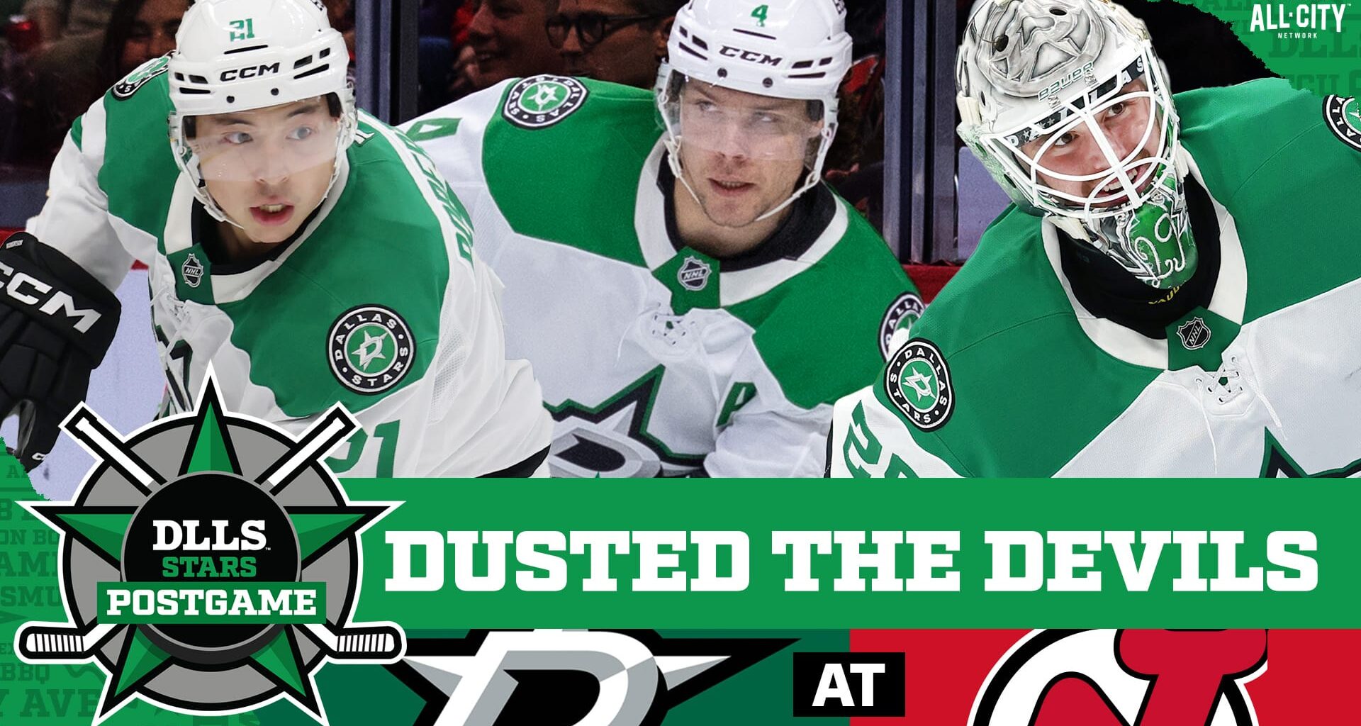 DLLS Dallas Stars postgame show - New Jersey Devils