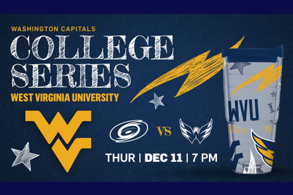 Washington Capitals hosting WVU Night Dec. 11 | E-News