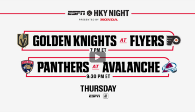 Four exclusive NHL games this week on ESPN, ESPN+, Disney+ and Hulu