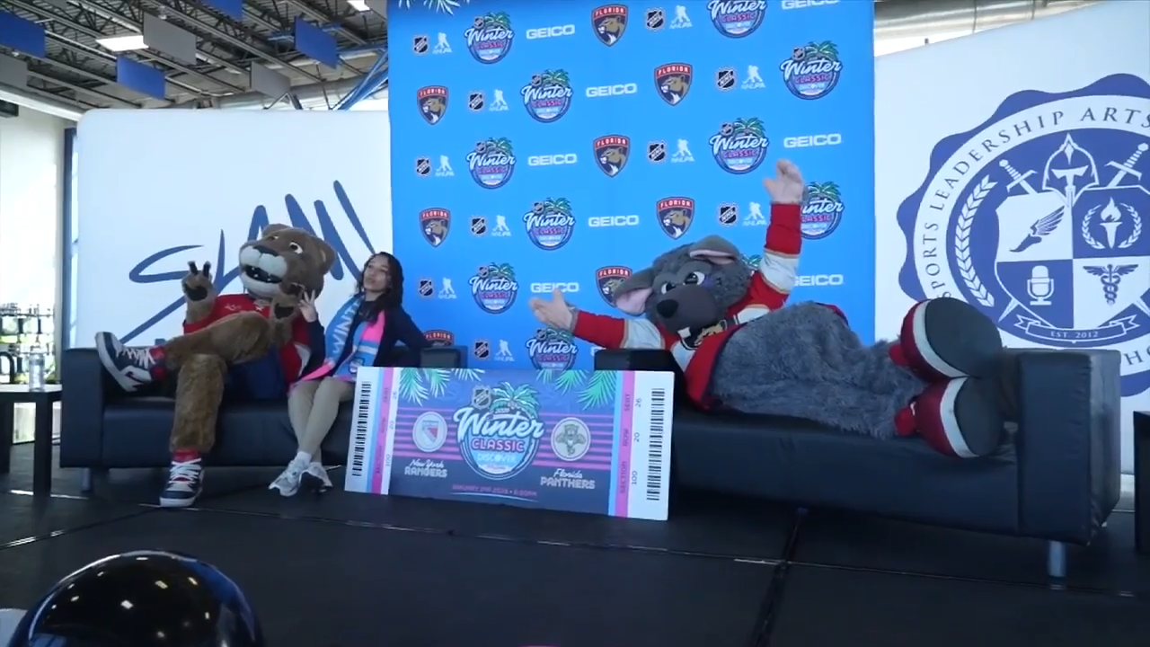 Florida Panthers surprise students at SLAM Miami with tickets to 2026 NHL Winter Classic in Miami - WSVN 7News | Miami News, Weather, Sports
