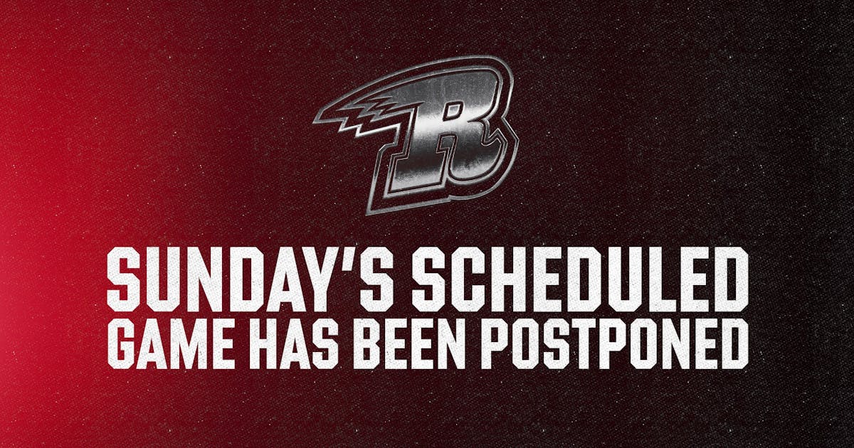 Rapid City Rush | SUNDAY’S RUSH GAME POSTPONED