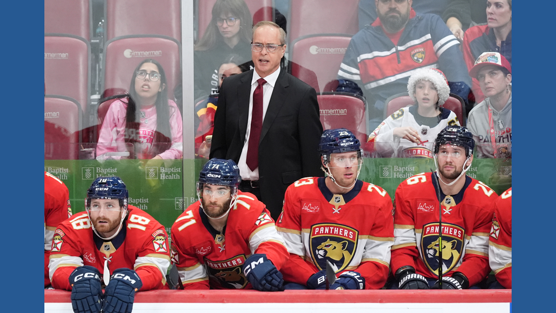 The back-to-back Cup champion Panthers are sliding. They still believe that things can turn around