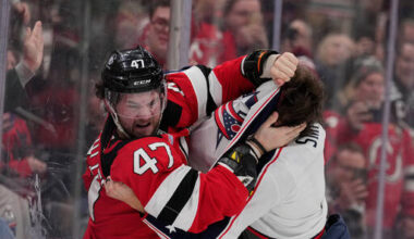 Monahan and Coyle lead Blue Jackets past Devils 5-3 to stop 4-game skid