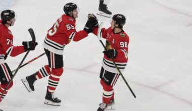 Blackhawks rally from 3-goal deficit behind Connor Bedard’s 2 goals, 2 assists
