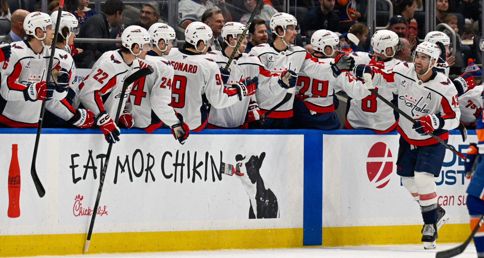 Capitals @ Islanders Recap: Wilson and Thompson Lead Caps to 4-1 Win on Long Island
