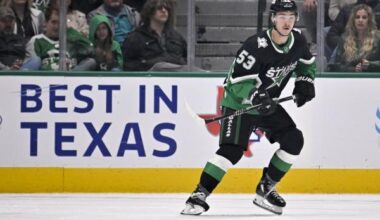 NHL roundup: Wyatt Johnston (3 goals), Stars pound Senators