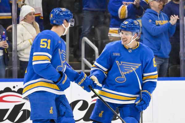 Blues playing with better commitment while Ducks have question in net