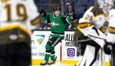 Shlaine Scores Twice as Stars Win in Ontario