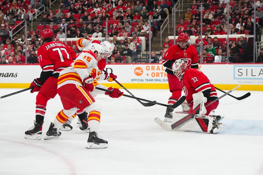 Nikolaj Ehlers’ OT winner lifts Hurricanes past Flames in 1–0 duel