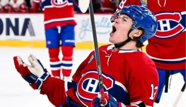 Canadiens to honor Cole Caufield before Tuesday's game against the Senators