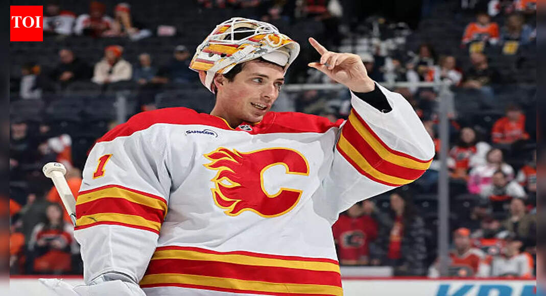 How a VR technique twist turned the game for Calgary Flames goalie Devin Cooley to dominate in NHL | NHL News