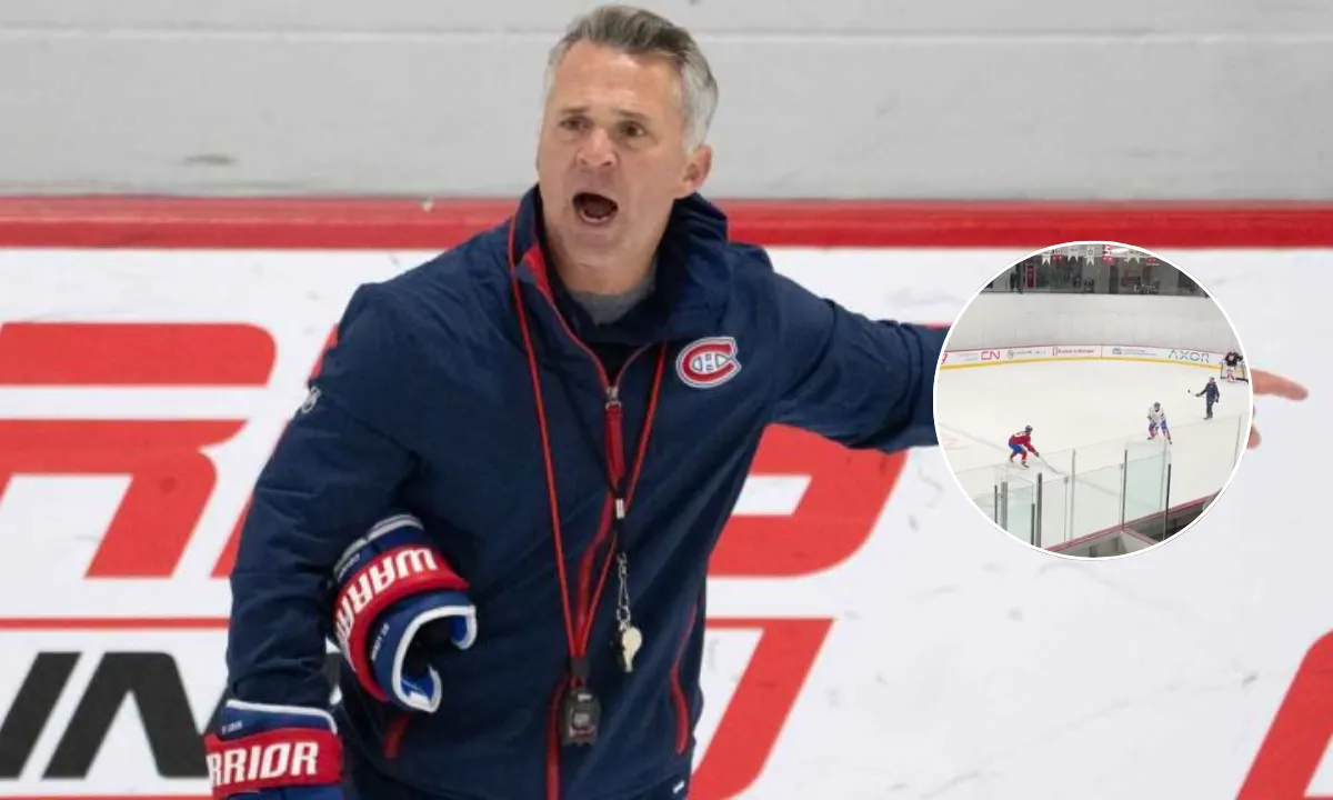 All signs point to Martin St-Louis preparing a roster move after today's practice in Brossard