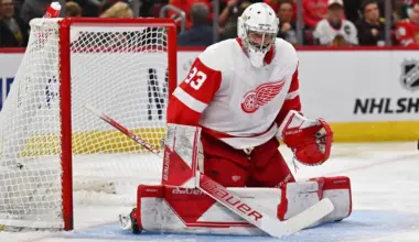 Red Wings prospect in the running for an NHL call-up named AHL player of the week