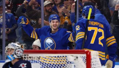 Norris returns to Sabres lineup, records 3 points in 5-1 triumph over Jets