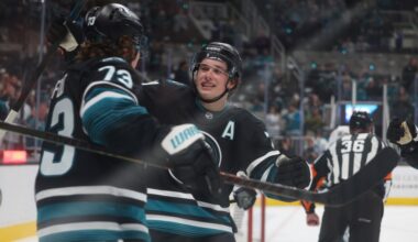 Tyler Toffoli, Will Smith lead San Jose Sharks past Utah Mammoth