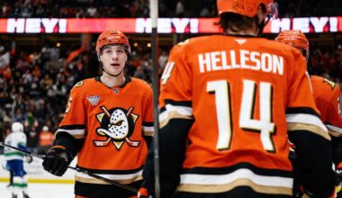 Beckett Sennecke's streak boosts Ducks as they welcome Mammoth