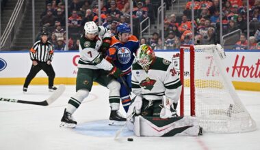 Jesper Wallstedt continues stellar run as Wild blank Oilers