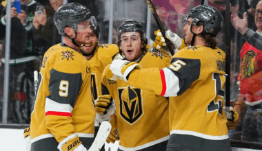 Bowman ties game late in 3rd period, Golden Knights top Blackhawks in shootout