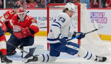 Rare goal-scorers guide Maple Leafs past Panthers