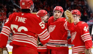 Red Wings snap four-game winless streak at Bruins' expense