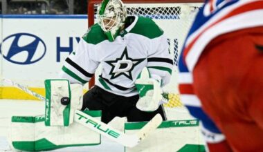 Stars ride 7-game point streak into contest with Devils